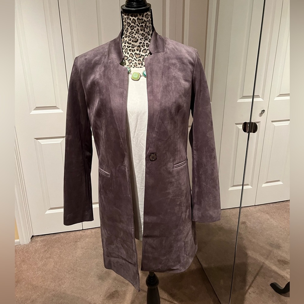 New! Vegan Suede Jacket